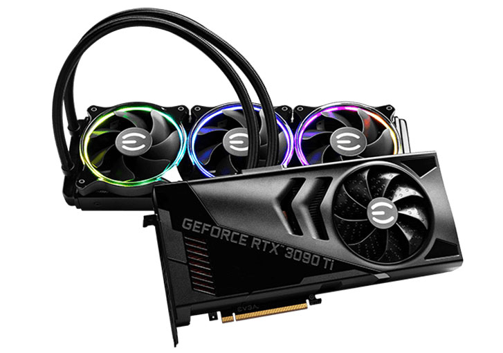 EVGA GeForce RTX™ 3090 Ti FTW3 ULTRA HYBRID Gaming - Asetek